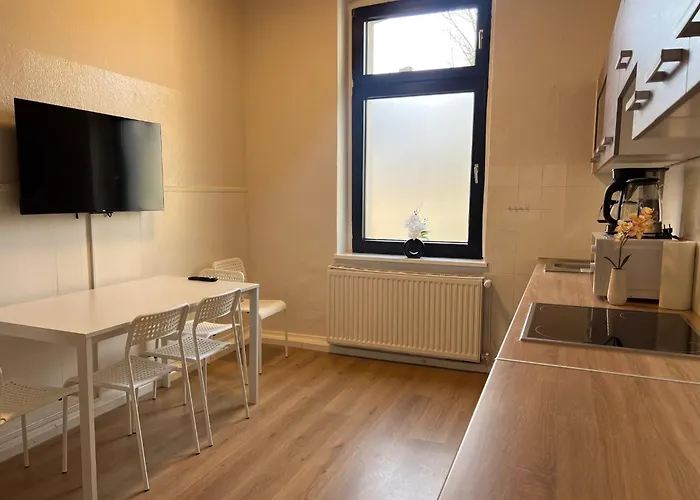 - 2 Schlafzimmer Monteurwohnung - Vollausgestattete Kueche - Wifi Appartement Duisburg
